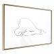 ARTGEIST Plakat med ramme - Resting Polar Bear
