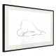 ARTGEIST Plakat med ramme - Resting Polar Bear