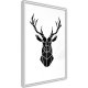 ARTGEIST Plakat med ramme - Geometric Stag