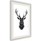 ARTGEIST Plakat med ramme - Geometric Stag
