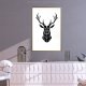 ARTGEIST Plakat med ramme - Geometric Stag