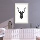ARTGEIST Plakat med ramme - Geometric Stag