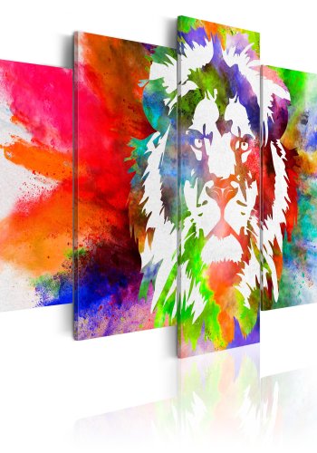 ARTGEIST billede trykt p lrred - Master of Energy, 5-delt - Flere strrelser