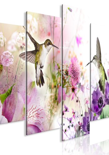 ARTGEIST billede - Colourful Nature, 5-delt wide - Flere strrelser
