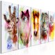 ARTGEIST billede - Watercolour Animal, 5-delt - Flere strrelser