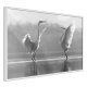 ARTGEIST Plakat med ramme - Black and White Herons