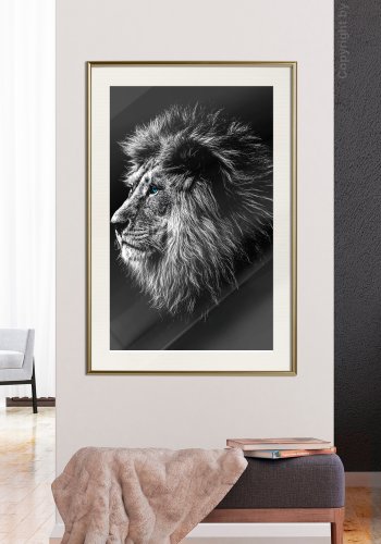 ARTGEIST Plakat med ramme - Old King