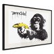 ARTGEIST Plakat med ramme - Banksy: Banana Gun I