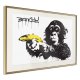 ARTGEIST Plakat med ramme - Banksy: Banana Gun I