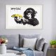 ARTGEIST Plakat med ramme - Banksy: Banana Gun I