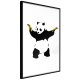 ARTGEIST Plakat med ramme - Banksy: Panda With Guns