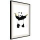 ARTGEIST Plakat med ramme - Banksy: Panda With Guns