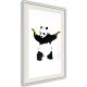 ARTGEIST Plakat med ramme - Banksy: Panda With Guns