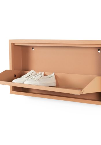 SPINDER DESIGN Billy 1 skoskab, m. 1 lge - clay terra stl
