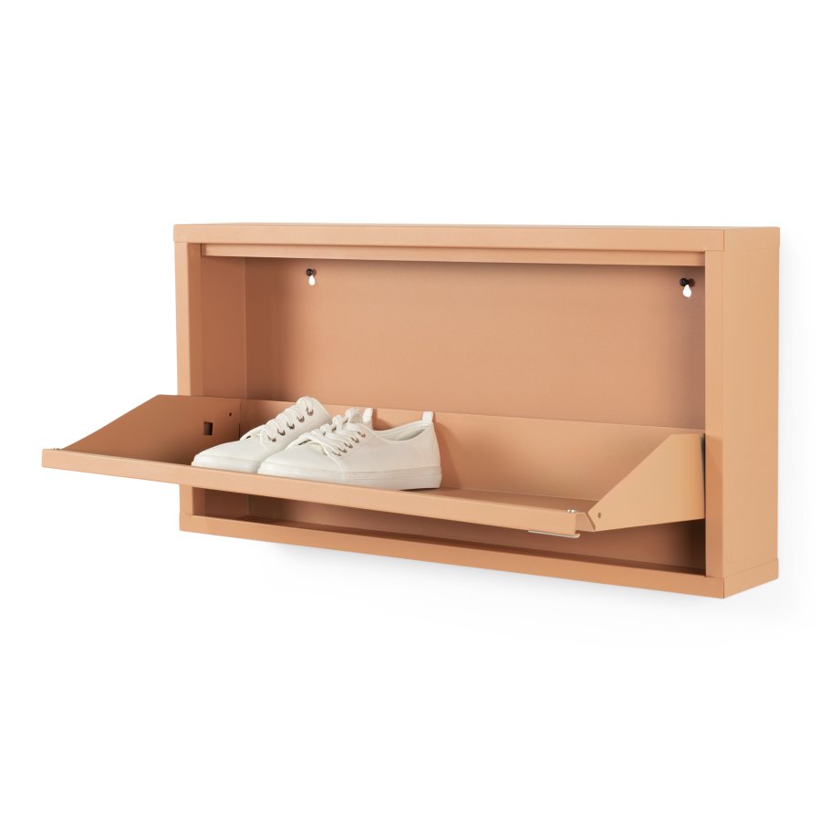 SPINDER DESIGN Billy 1 skoskab, m. 1 lge - clay terra stl