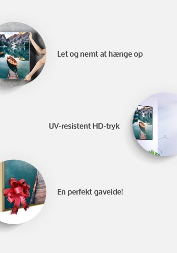 ARTGEIST Plakat med ramme - Mona Lisa's Laughter