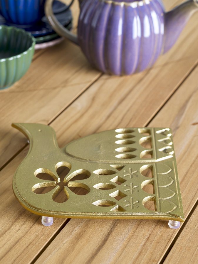 BLOOMINGVILLE Lonela Bordskner, Guld, Aluminium