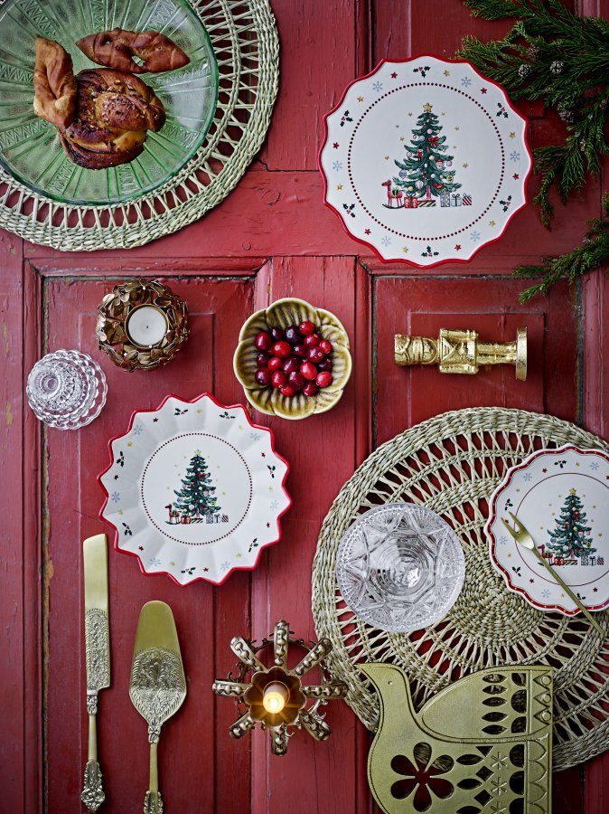 BLOOMINGVILLE Lonela Bordskner, Guld, Aluminium