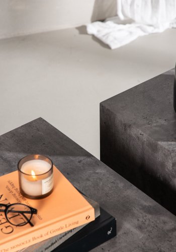 VENTURE DESIGN York sofabord - gr marmor look MDF (st med 2)