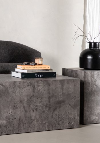 VENTURE DESIGN York sofabord - gr marmor look MDF (st med 2)