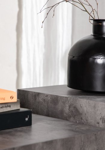 VENTURE DESIGN York sofabord - gr marmor look MDF (st med 2)