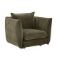 BLOOMINGVILLE Austin loungestol, m. armln - grn genanvendt polyester og sort nylon