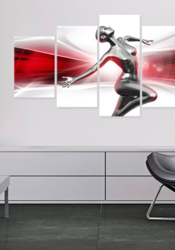 ARTGEIST billede trykt p lrred - Dance of femininity, 5-delt - Flere strrelser