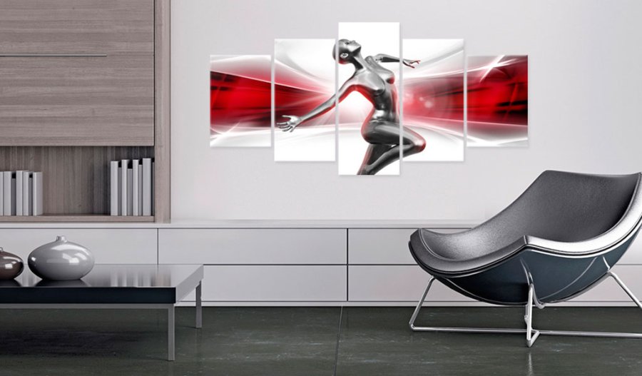 ARTGEIST billede trykt p lrred - Dance of femininity, 5-delt - Flere strrelser