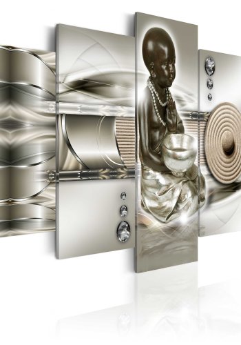 ARTGEIST billede trykt p lrred - Soothing Zen, 5-delt - Flere strrelser