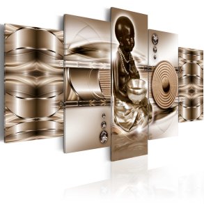 ARTGEIST billede trykt p lrred - Zen calm, 5-delt - Flere strrelser