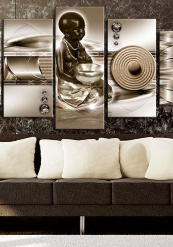 ARTGEIST billede trykt p lrred - Zen calm, 5-delt - Flere strrelser