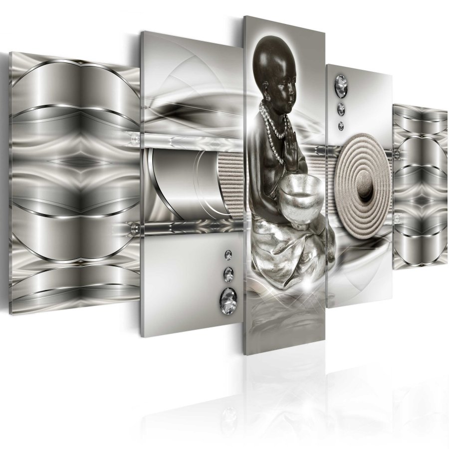 ARTGEIST billede trykt p lrred - Abstract Zen, 5-delt - Flere strrelser