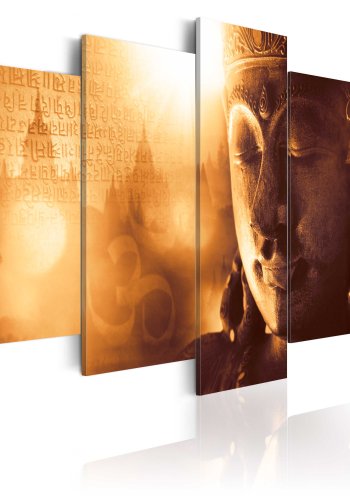 ARTGEIST billede trykt p lrred - Gold Orient, 5-delt - Flere strrelser