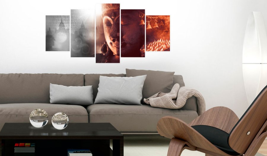 ARTGEIST billede trykt p lrred - Silent Prayer, 5-delt - Flere strrelser