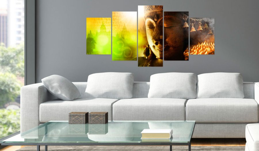 ARTGEIST billede trykt p lrred - The Power of Peace, 5-delt - Flere strrelser