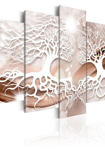 ARTGEIST billede trykt p lrred - Talks About Love, 5-delt - Flere strrelser