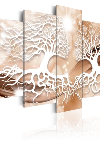 ARTGEIST billede trykt p lrred - Kiss in the Sun, 5-delt - Flere strrelser