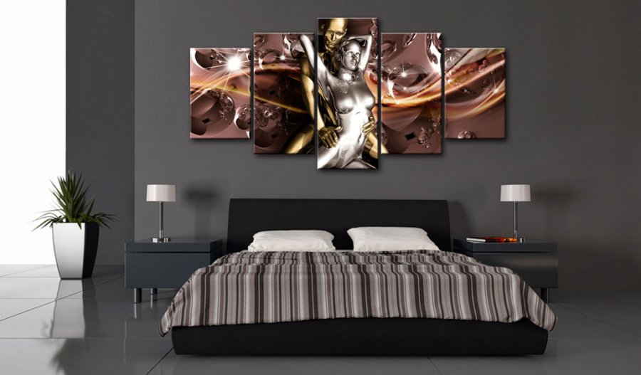 ARTGEIST billede trykt p lrred - Romantic Ecstasy, 5-delt - Flere strrelser