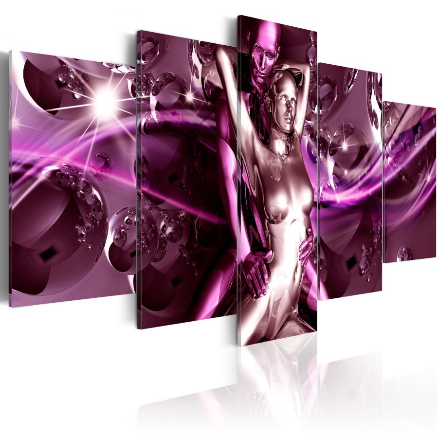 ARTGEIST billede trykt p lrred - Energy of Senses, 5-delt - Flere strrelser