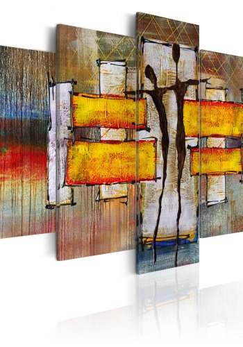 ARTGEIST billede trykt p lrred - Poem about Love, 5-delt - Flere strrelser