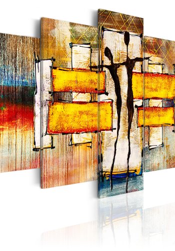 ARTGEIST billede trykt p lrred - Solar Tango, 5-delt - Flere strrelser