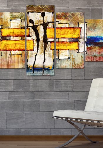 ARTGEIST billede trykt p lrred - Solar Tango, 5-delt - Flere strrelser