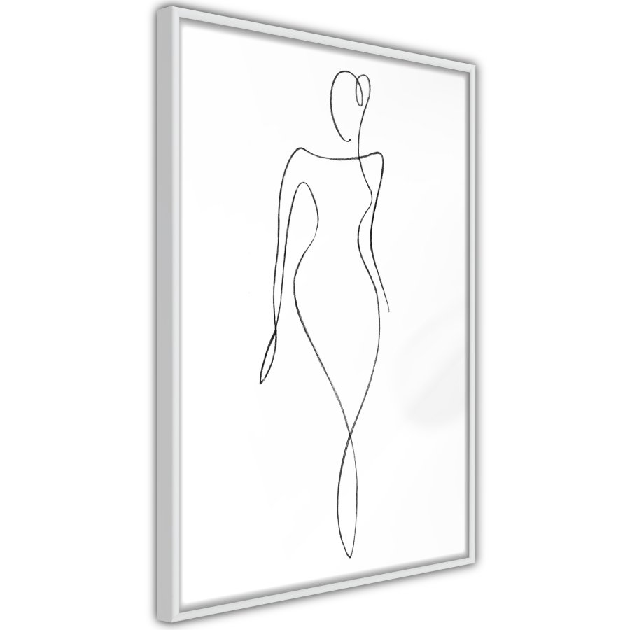 ARTGEIST Plakat med ramme - Impeccable Figure