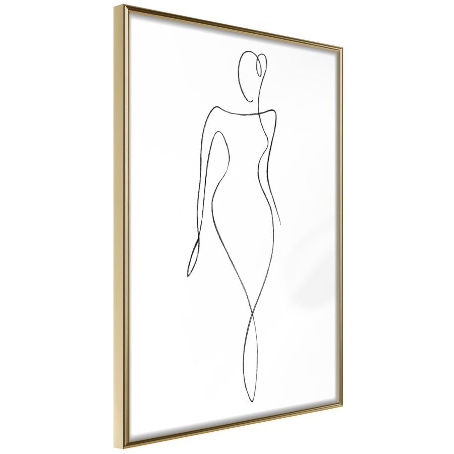 ARTGEIST Plakat med ramme - Impeccable Figure