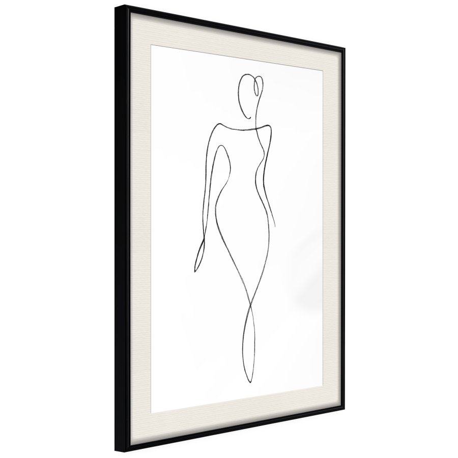 ARTGEIST Plakat med ramme - Impeccable Figure