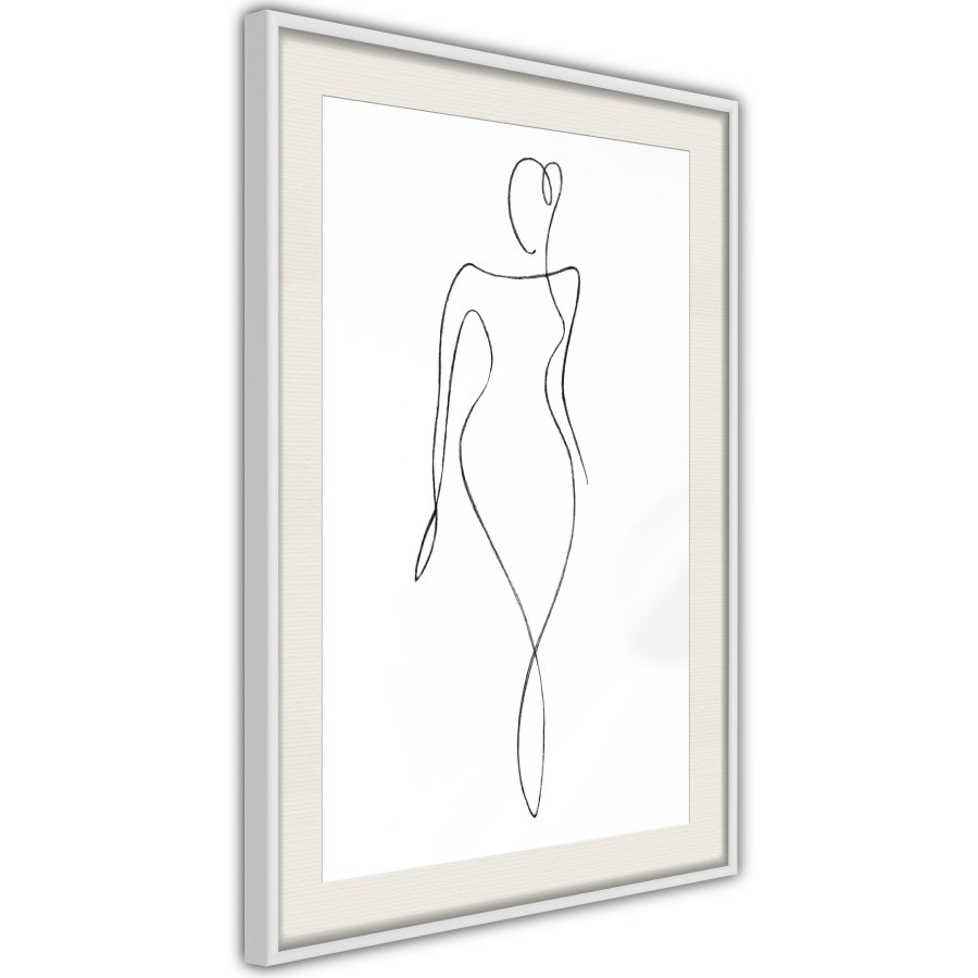 ARTGEIST Plakat med ramme - Impeccable Figure