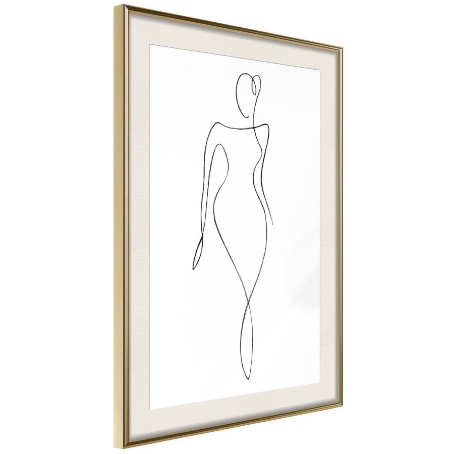 ARTGEIST Plakat med ramme - Impeccable Figure