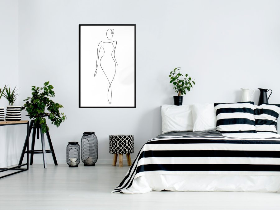 ARTGEIST Plakat med ramme - Impeccable Figure