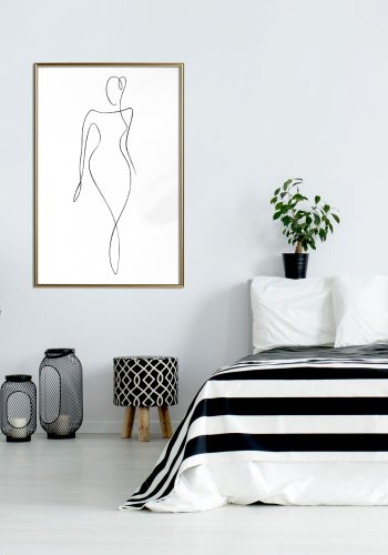 ARTGEIST Plakat med ramme - Impeccable Figure