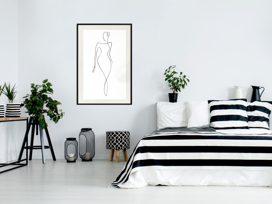 ARTGEIST Plakat med ramme - Impeccable Figure